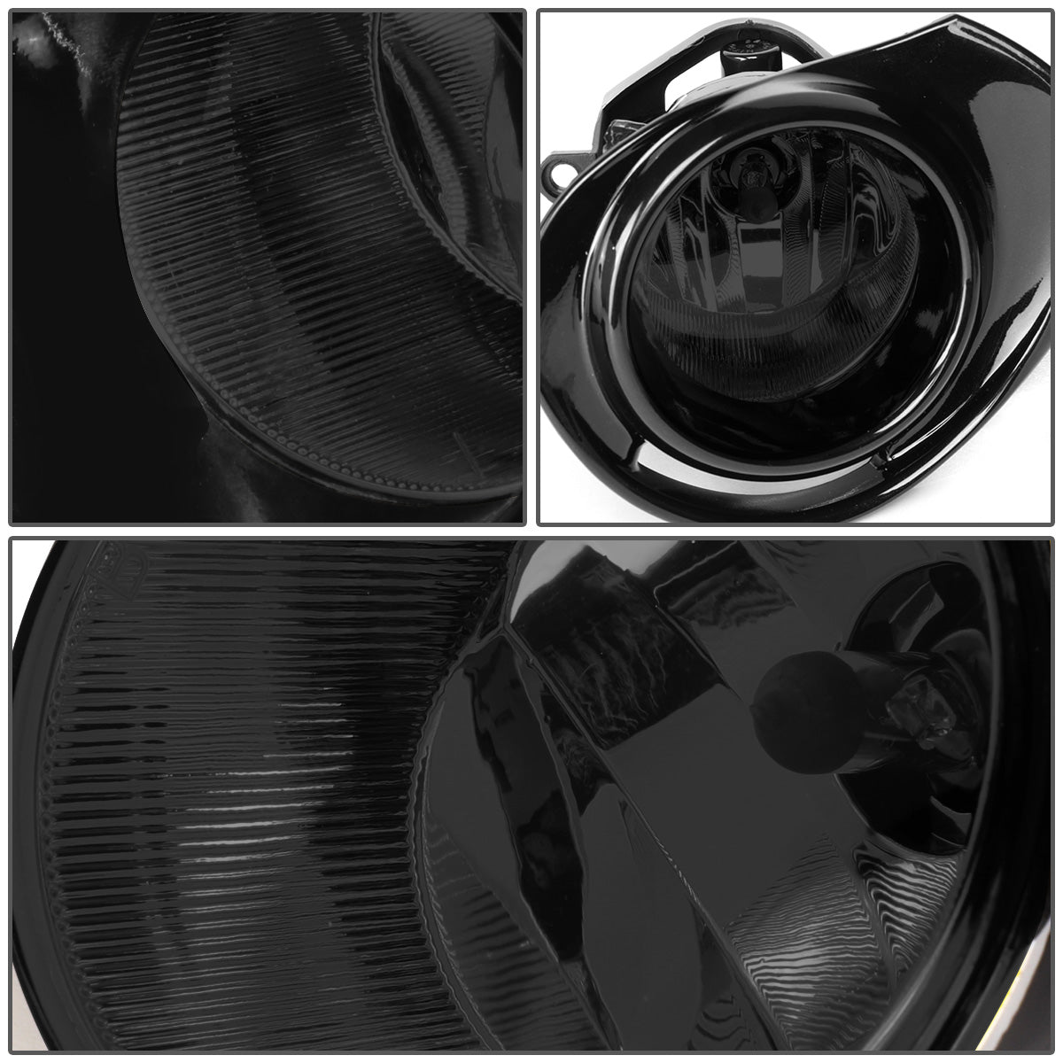 FAROS DE NIEBLA 15-18 PRIUS C - FITS MODELS WITHOUT FACTORY LED FOG LIGHTS - WITH SWITCH, BEZEL - SMOKE