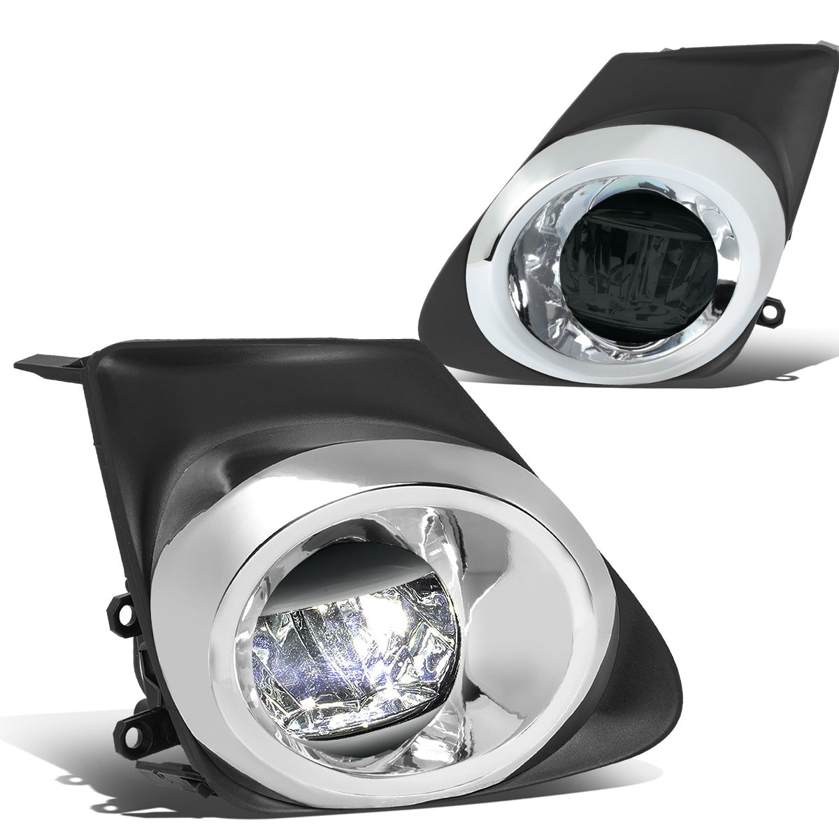 FAROS DE NIEBLA 11-13 TOYOTA COROLLA - WITH SWITCH, BEZEL - SMOKE