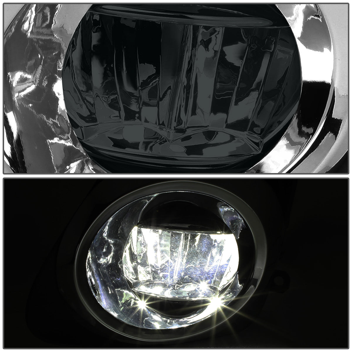 FAROS DE NIEBLA 11-13 TOYOTA COROLLA - WITH SWITCH, BEZEL - SMOKE