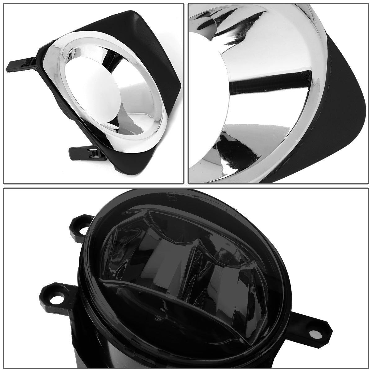 FAROS DE NIEBLA 11-13 TOYOTA COROLLA - WITH SWITCH, BEZEL - SMOKE