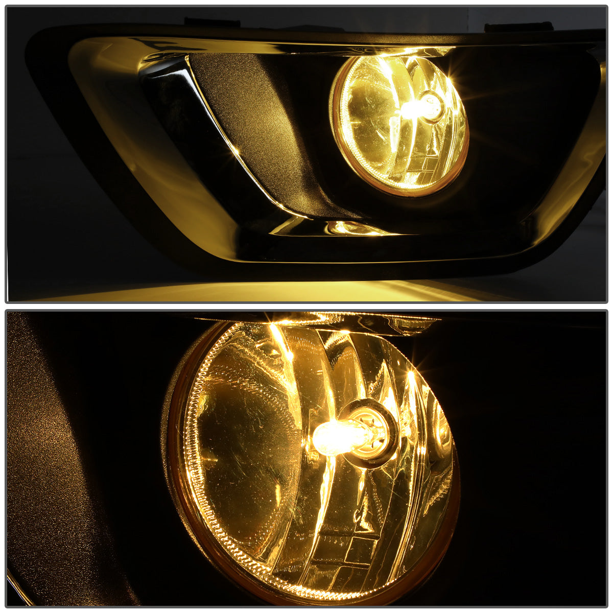 FAROS DE NIEBLA 15-19 CHEVY COLORADO - WITH SWITCH, CHROME BEZEL - CHROME / CLEAR