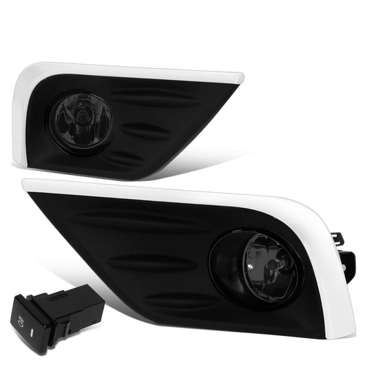 FAROS DE NIEBLA 16-18 NISSAN ALTIMA 4-DR - WITH SWITCH, CHROME TRIM BEZEL - SMOKE