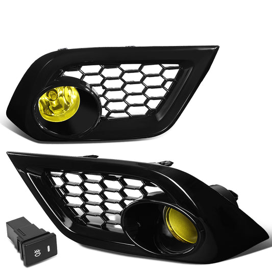 FAROS DE NIEBLA 16-18 SCION, TOYOTA IM - WITH SWITCH, BEZEL - AMBER