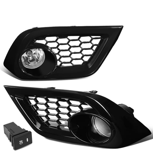 FAROS DE NIEBLA 16-18 SCION, TOYOTA IM - WITH SWITCH, BEZEL - CHROME / CLEAR