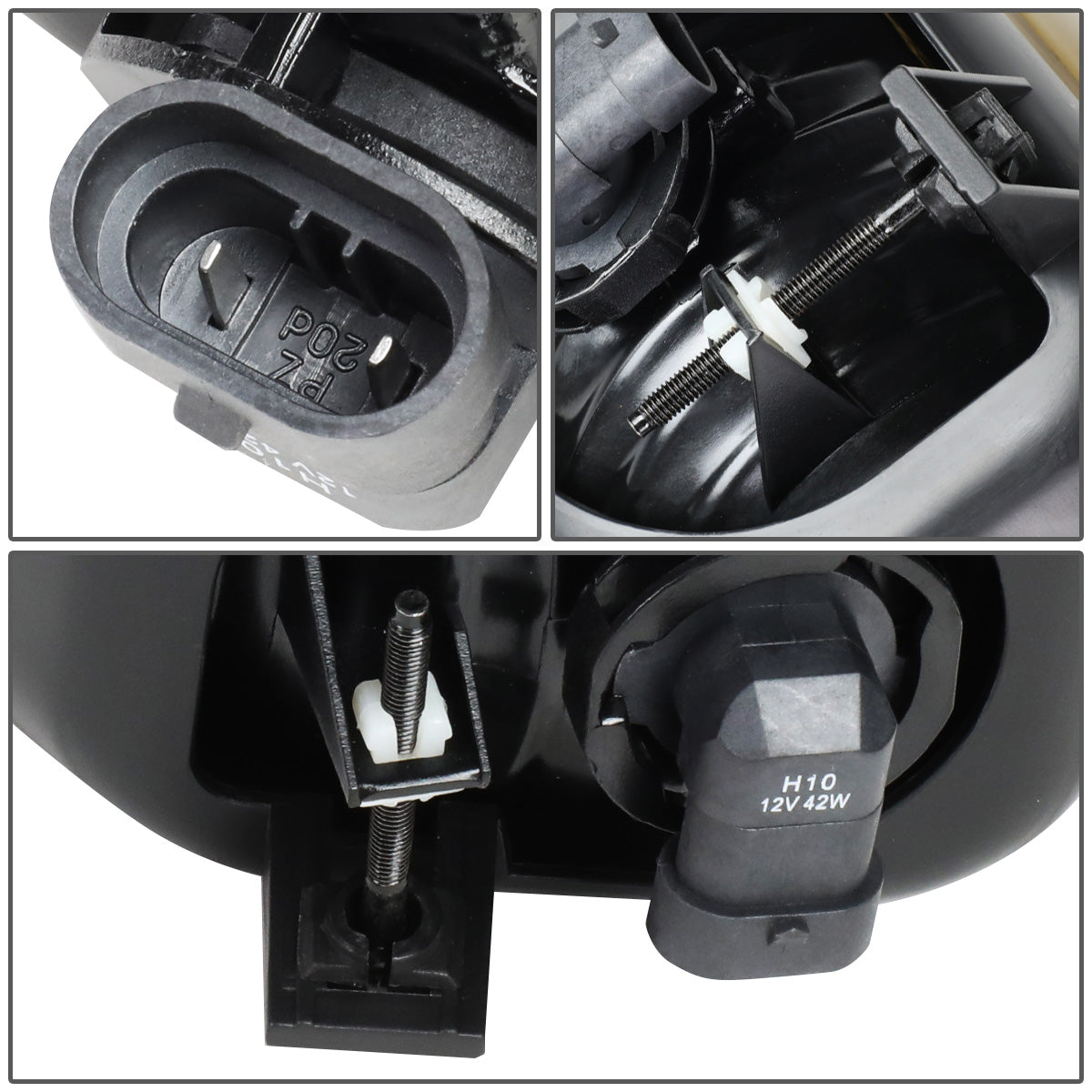 FAROS DE NIEBLA 04-06 CHEVY SILVERADO 1500, 2500, 3500 (2004 MODELS STARTING FROM JAN 2004 ONLY) / 2007 CHEVY SILVERADO 1500, 2500, 3500, HD, CLASSIC MODELS - AMBER