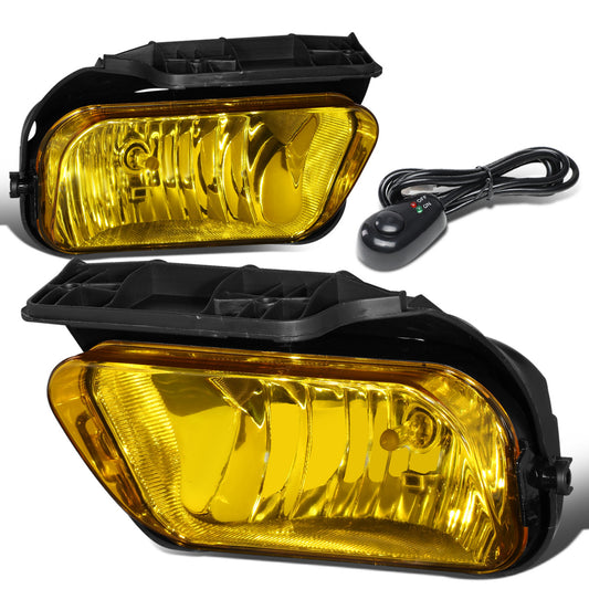 FAROS DE NIEBLA 03-06 CHEVY SILVERADO 1500, 2500HD, 3500 / 2007 SILVERADO 1500, 2500HD, 3500 CLASSIC MODELS / 02-06 AVALANCHE - WITH SWITCH - AMBER