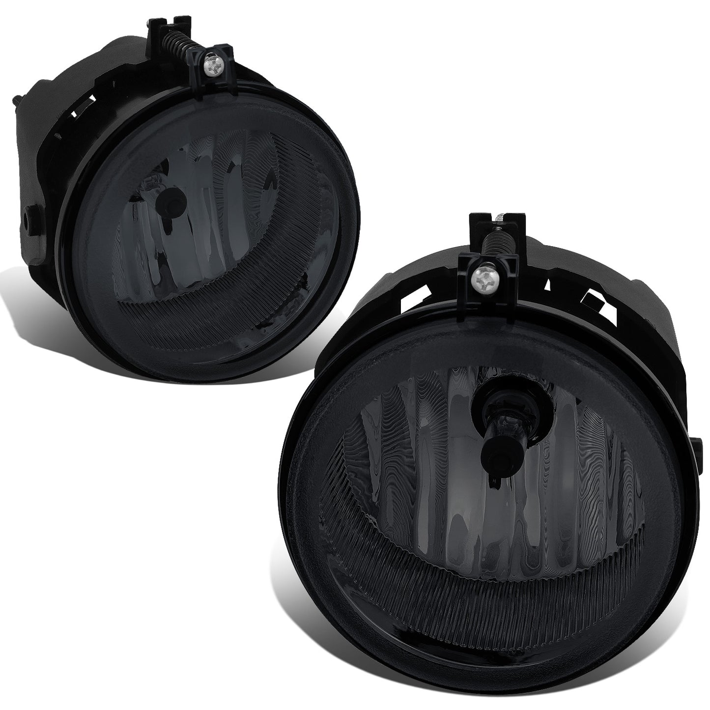 FAROS DE NIEBLA 05-08 CHRYSLER PACIFICA / 05-09 SEBRING, TOWN AND COUNTRY / 08-10 DODGE AVENGER, CHALLENGER, GRAND CARAVAN / 07-10 CALIBER, NITRO / 05-07 CARAVAN . 06-09 CHARGER / 07-09 JEEP COMPASS, PATRIOT - SMOKE