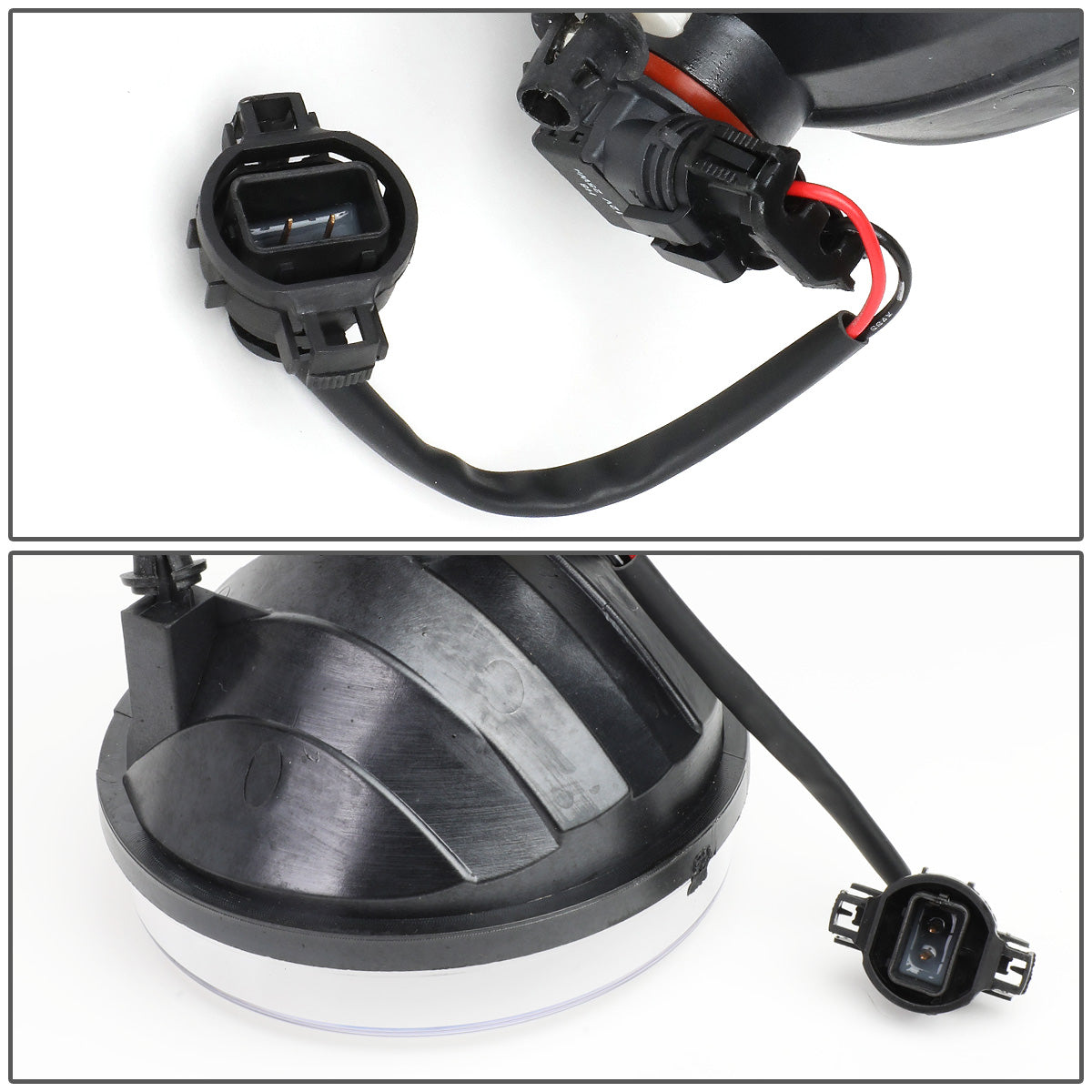 FAROS DE NIEBLA 07-13 GMC SIERRA 1500 / 07-14 SIERRA 2500HD, 3500HD - DOES NOT FIT CLASSIC MODELS - NO SWITCH - CHROME / CLEAR