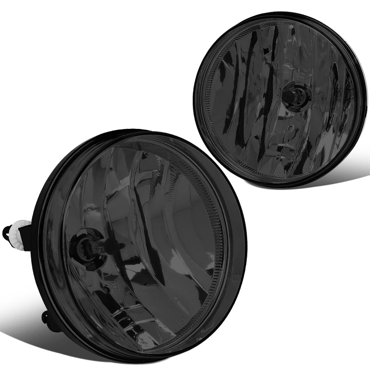 FAROS DE NIEBLA 07-13 GMC SIERRA 1500 / 07-14 SIERRA 2500HD, 3500HD - DOES NOT FIT CLASSIC MODELS - NO SWITCH - SMOKE