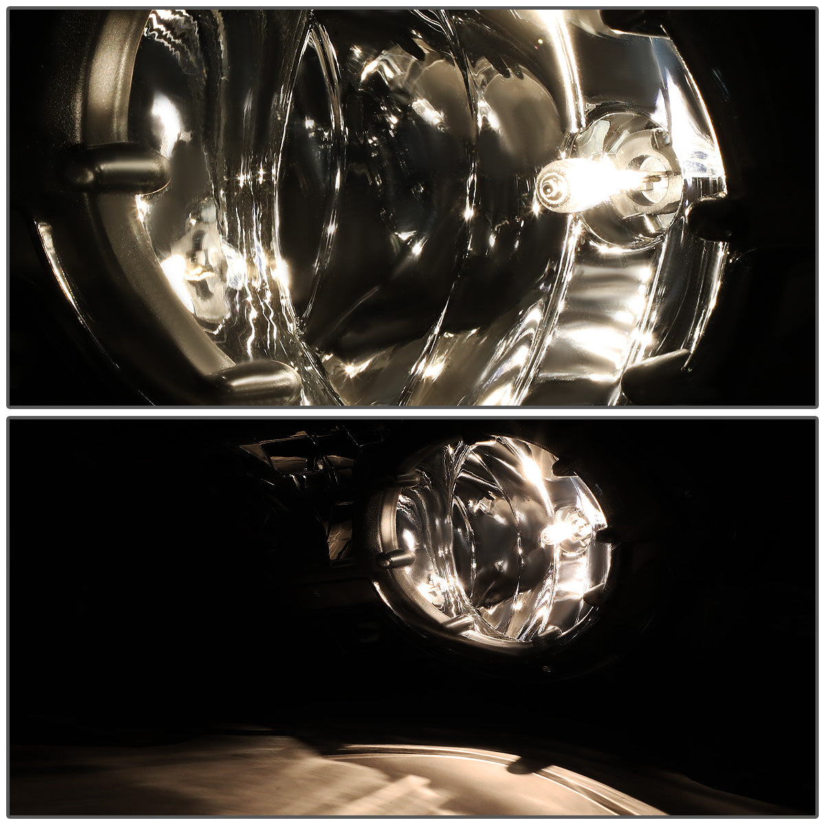 FAROS DE NIEBLA 02-06 CHEVY AVALANCHE 1500, 2500 - FITS MODELS WITH BODY CLADDING ONLY - NO SWITCH - LEFT - CHROME / CLEAR