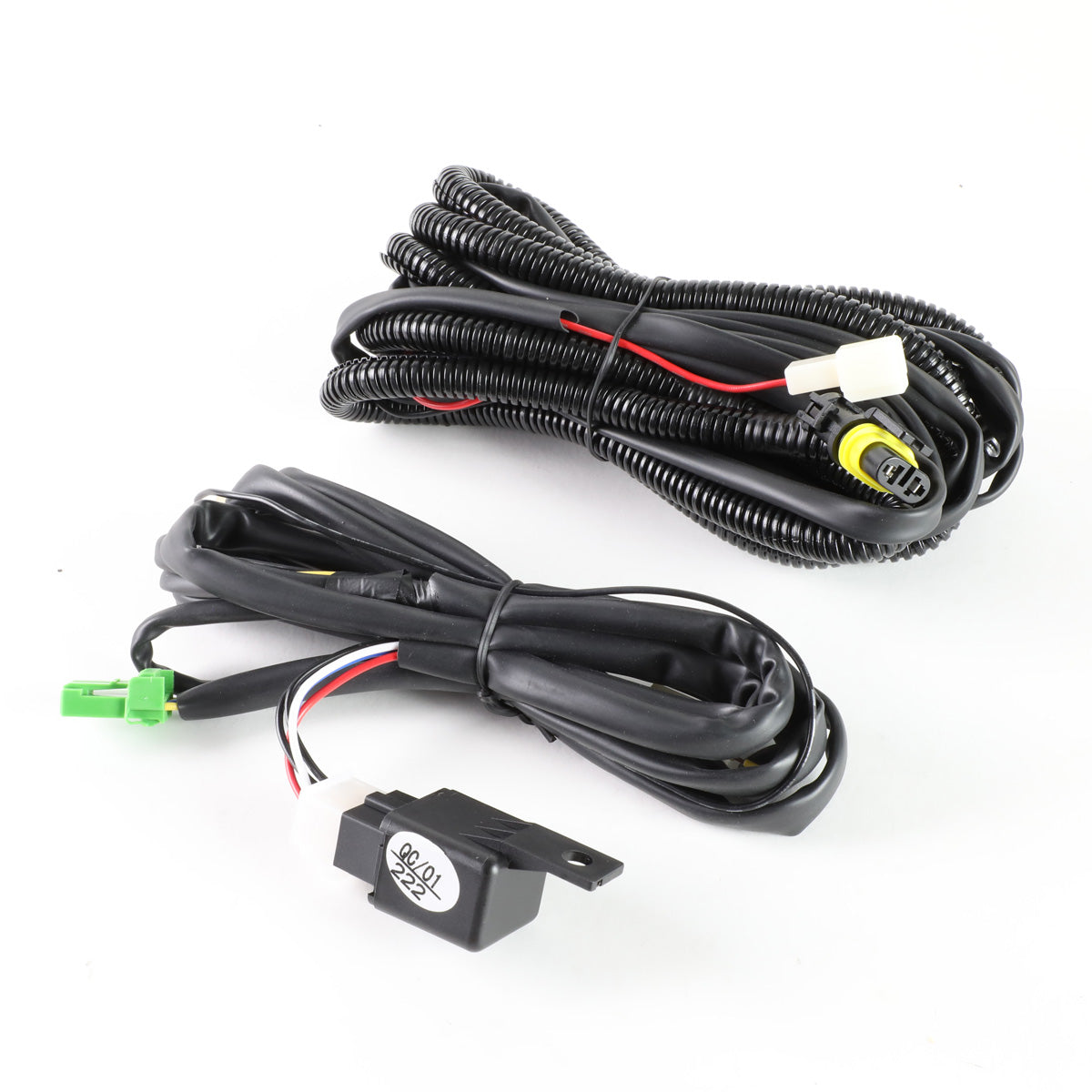 FAROS DE NIEBLA 19-20 TOYOTA RAV4, LE, XLE, LIMITED, SXE, SE MODELS - DOES NOT FIT ADVENTURE, TRD, TRAIL MODELS - WITH SWITCH, BLACK BEZEL - CHROME / CLEAR