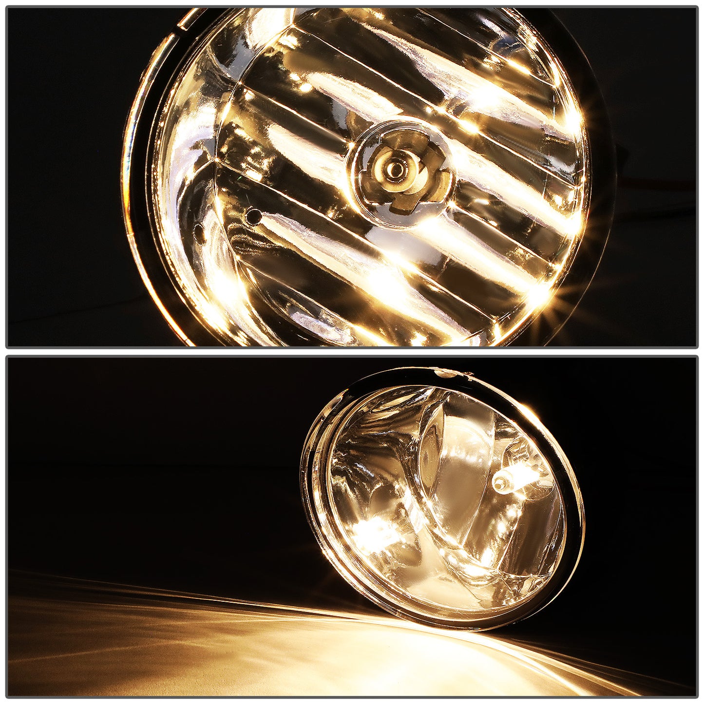 FAROS DE NIEBLA 05-15 NISSAN TITAN / 05-07 NISSAN ARMADA - NO SWITCH - CLEAR