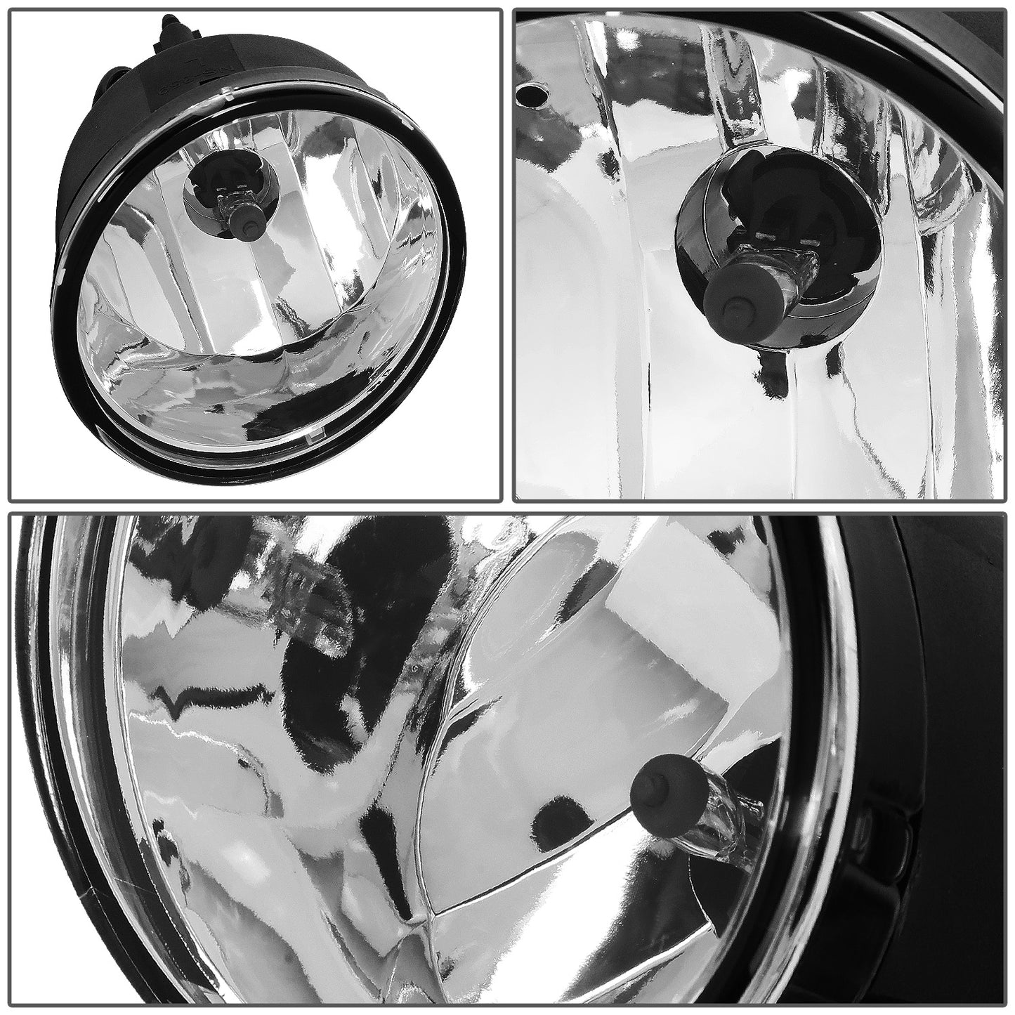 FAROS DE NIEBLA 05-15 NISSAN TITAN / 05-07 NISSAN ARMADA - NO SWITCH - CLEAR