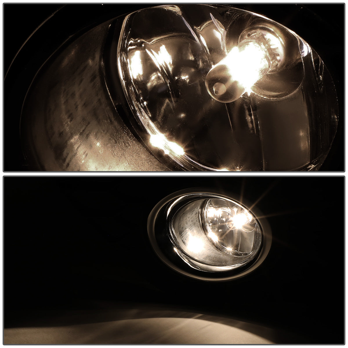 FAROS DE NIEBLA 16-19 NISSAN SENTRA - DOES NOT FIT NISMO MODEL - WITH SWITCH, BLACK BEZEL - SMOKE