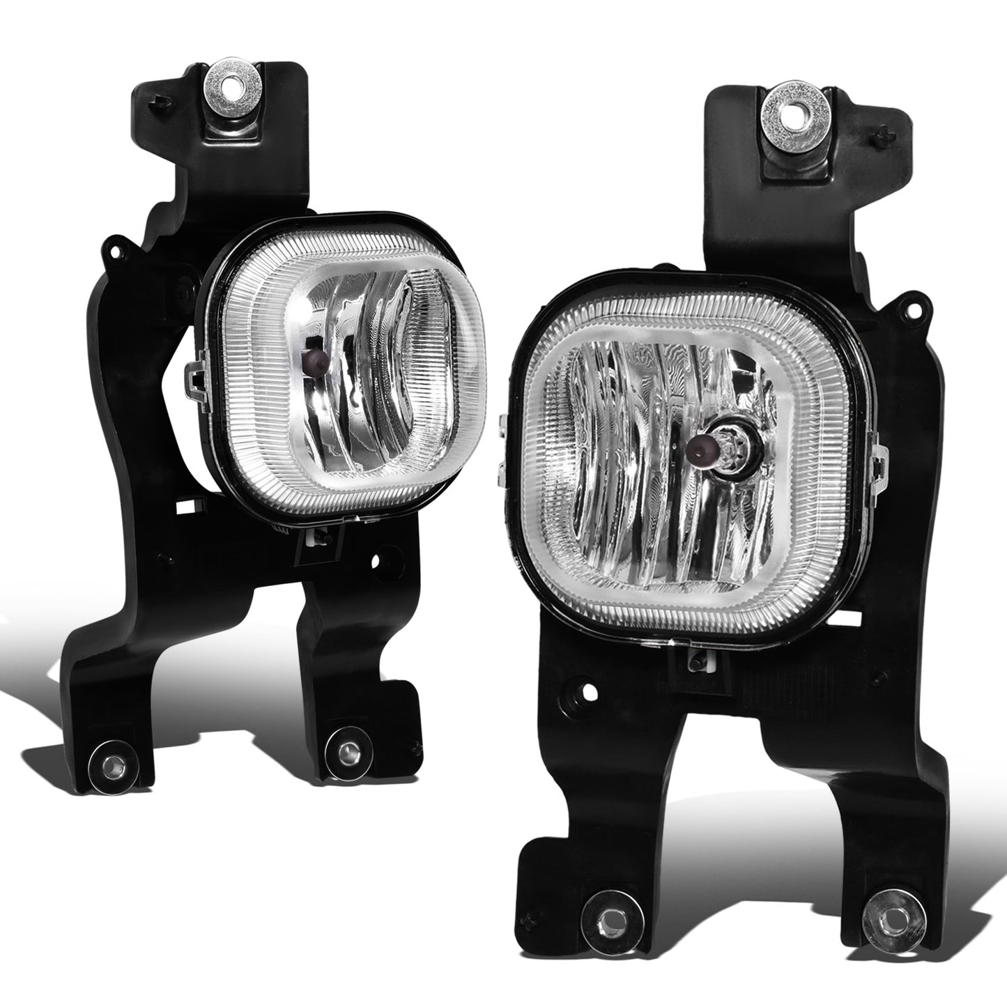 FAROS DE NIEBLA 08-10 FORD F-250, F-350, F-450, F-550 SUPER DUTY - NO SWITCH - CHROME / CLEAR