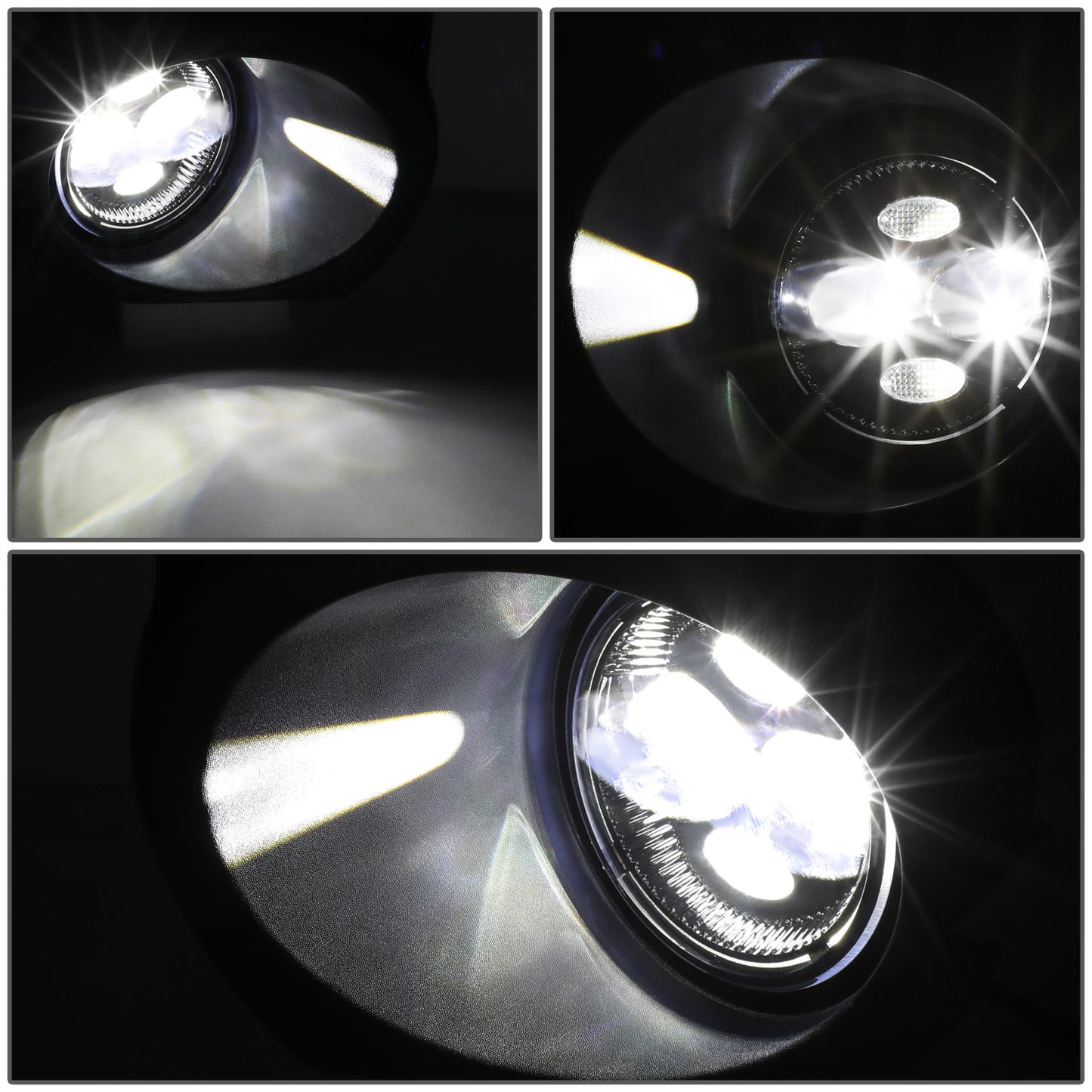 FAROS DE NIEBLA 09-14 FORD F-150 - EXCLUDES SVT RAPTOR MODEL - WITH SWITCH, WIRING - CLEAR