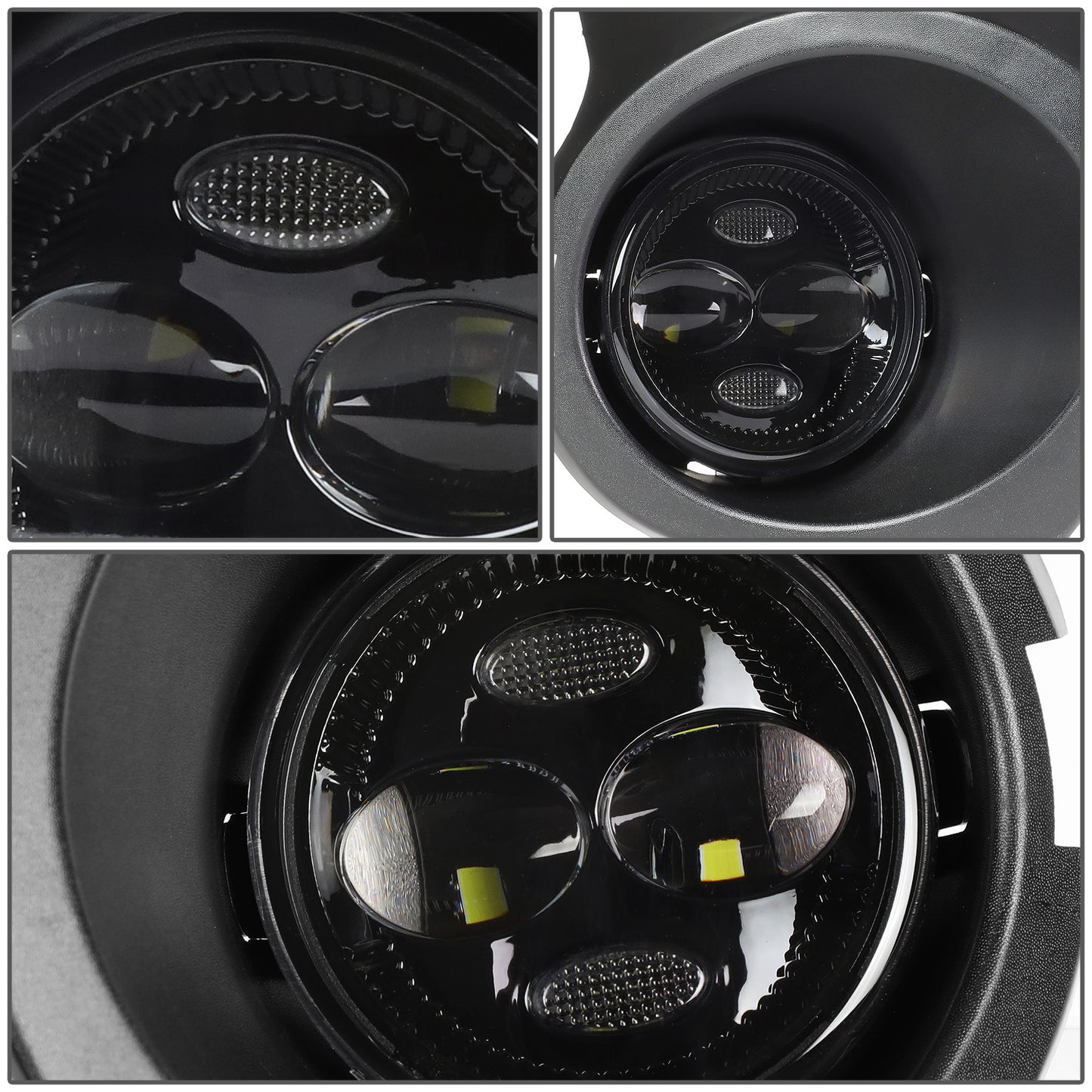 FAROS DE NIEBLA 09-14 FORD F-150 - EXCLUDES SVT RAPTOR MODEL - WITH SWITCH, WIRING - CLEAR