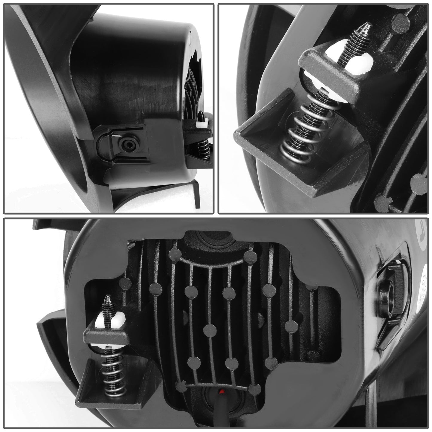 FAROS DE NIEBLA 09-14 FORD F-150 - EXCLUDES SVT RAPTOR MODEL - WITH SWITCH, WIRING - CLEAR