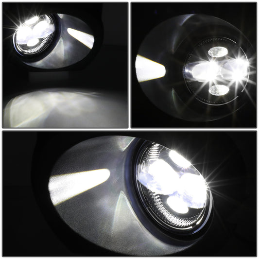 FAROS DE NIEBLA 09-14 FORD F-150 - EXCLUDES SVT RAPTOR MODEL - WITH SWITCH, WIRING - SMOKED