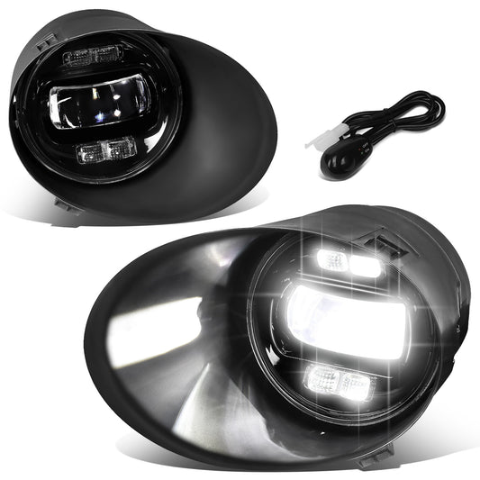 FAROS DE NIEBLA 07-14 TOYOTA TUNDRA - FITS MODELS WITH STEEL BUMPERS ONLY - LED - CLEAR