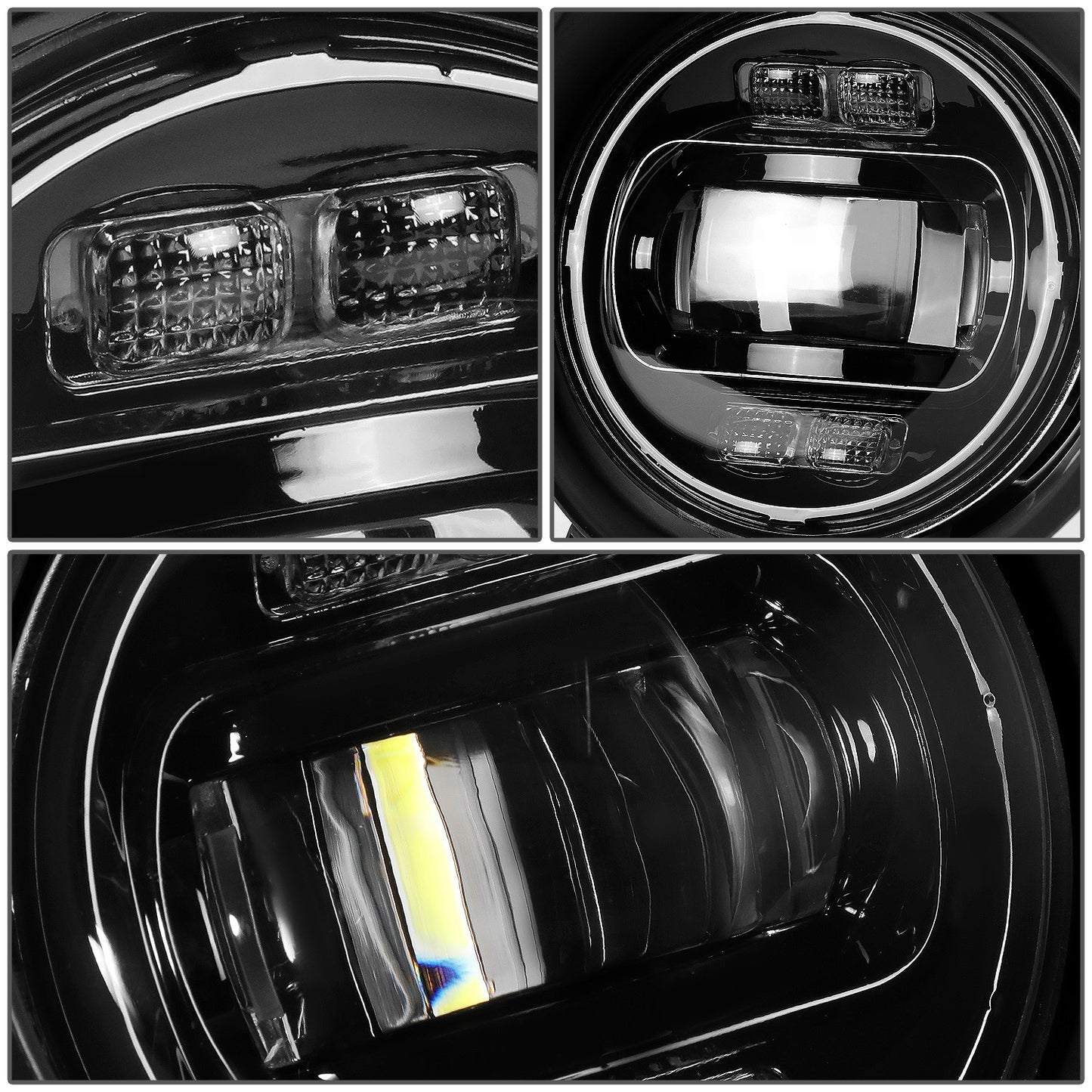 FAROS DE NIEBLA 07-14 TOYOTA TUNDRA - FITS MODELS WITH STEEL BUMPERS ONLY - LED - CLEAR