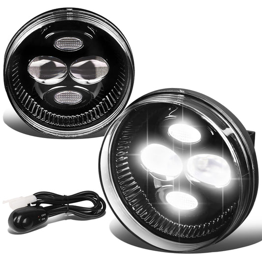 FAROS DE NIEBLA 07-14 GMC SIERRA 2500HD 3500HD / 07-13 GMC SIERRA 1500 - LED - CLEAR