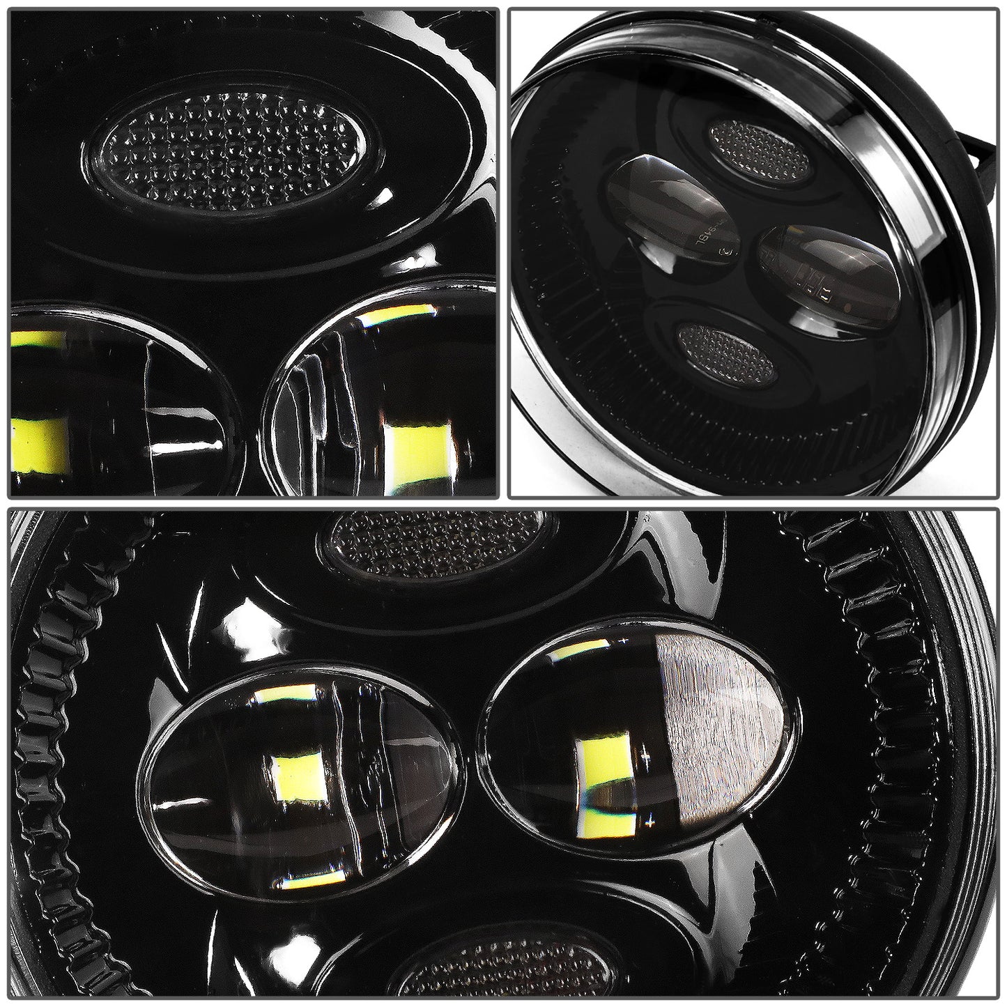 FAROS DE NIEBLA 07-14 GMC SIERRA 2500HD 3500HD / 07-13 GMC SIERRA 1500 - LED - CLEAR
