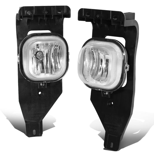 FAROS DE NIEBLA 05-07 FORD F-250, F-350, F-450, F-550 SUPER DUTY / 2005 EXCURSION - NO SWITCH - CHROME / CLEAR