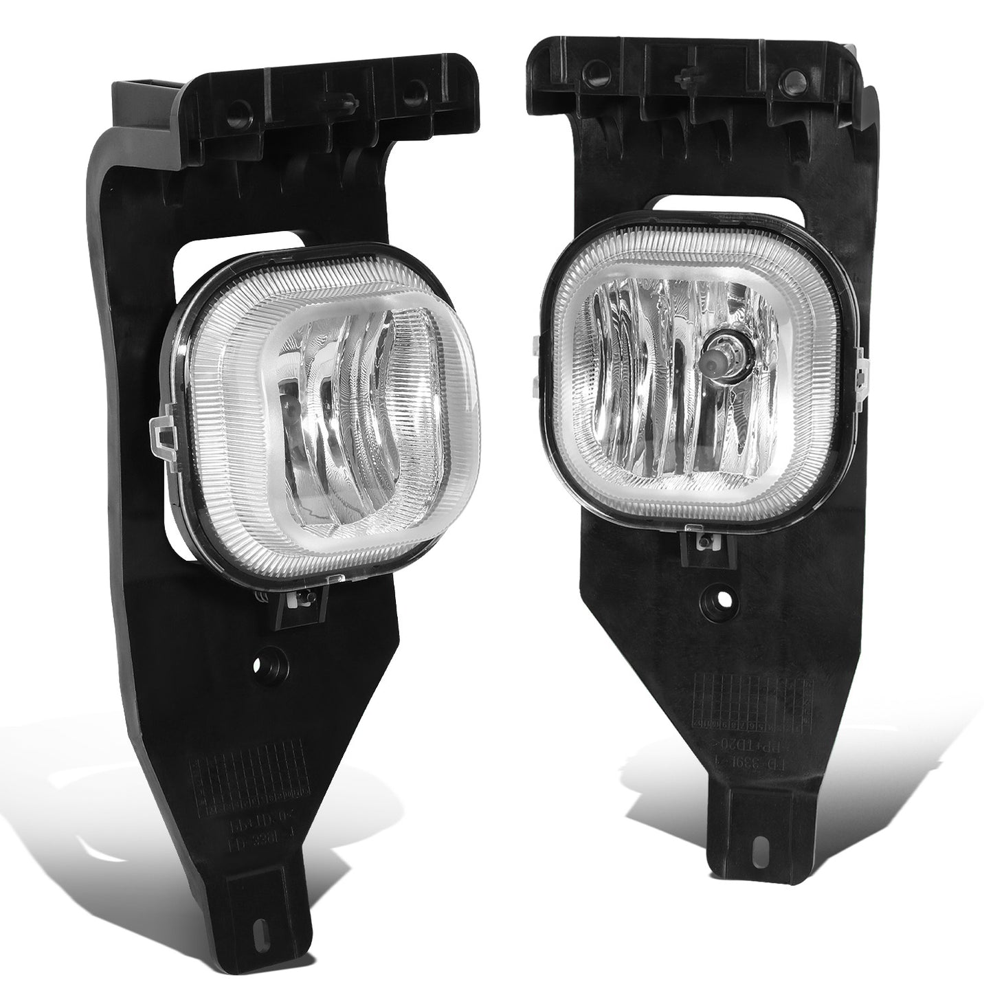 FAROS DE NIEBLA 05-07 FORD F-250, F-350, F-450, F-550 SUPER DUTY / 2005 EXCURSION - NO SWITCH - CHROME / CLEAR
