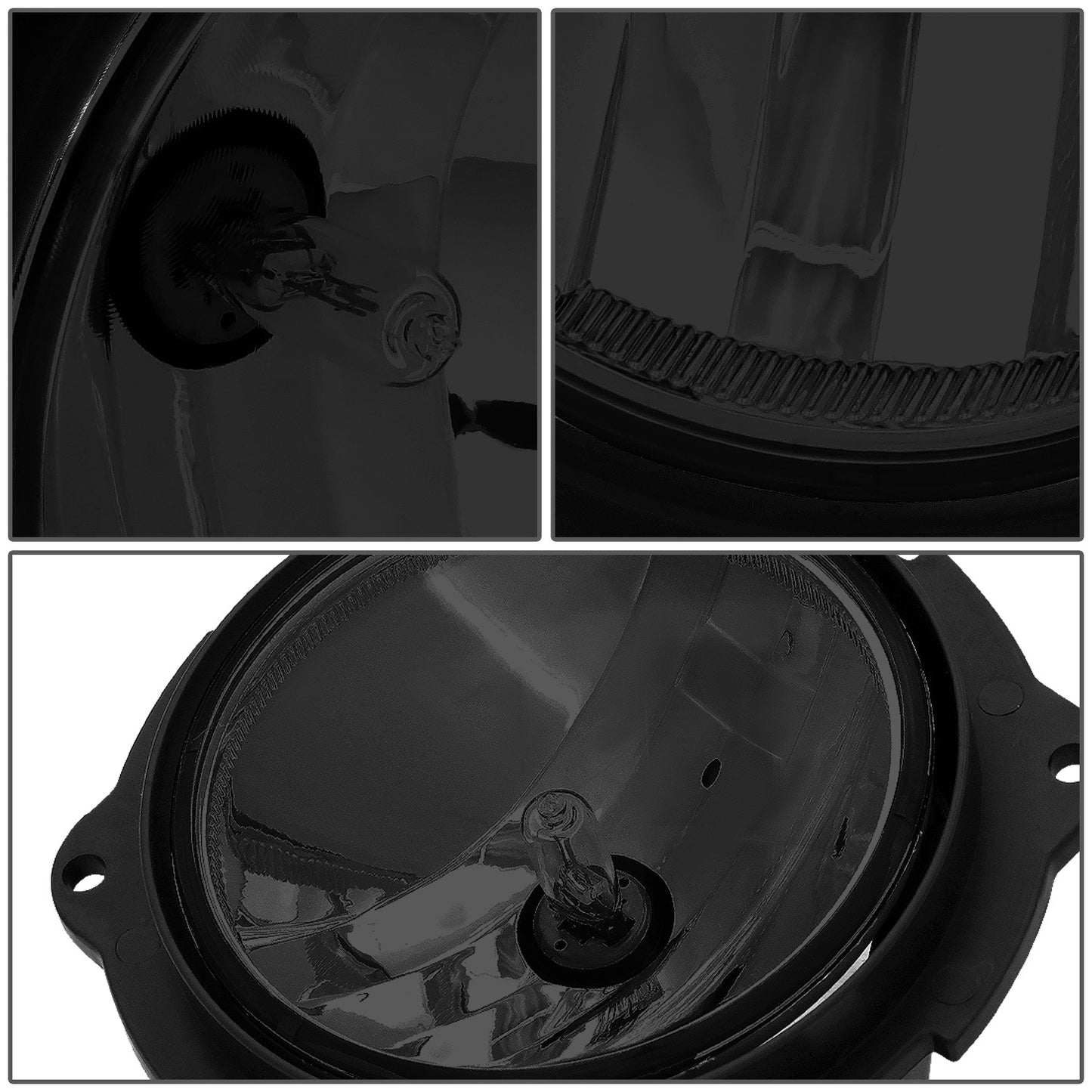 FAROS DE NIEBLA 07-12 FORD ESCAPE - WITH SWITCH - SMOKE