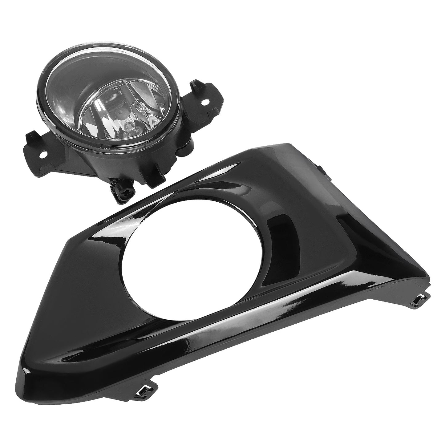 FAROS DE NIEBLA 19-22 NISSAN ALTIMA - H11 BULB - WITH SWTICH, WIRING - CHROME / CLEAR