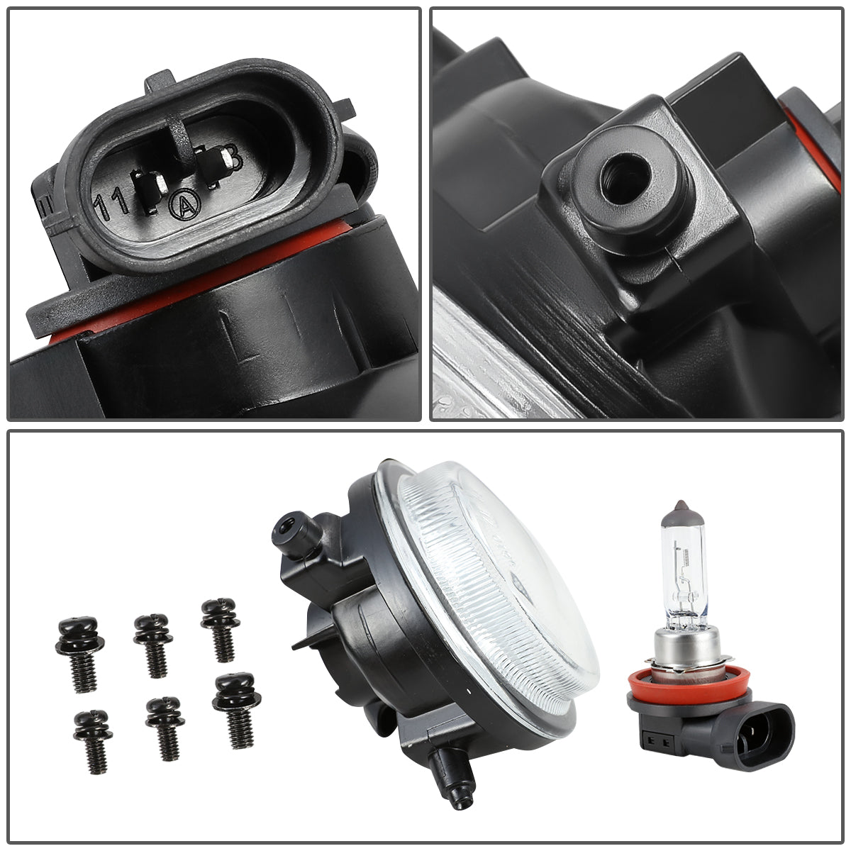 FAROS DE NIEBLA 04-06 MAZDA MPV / 04-07 RX-8 / 04-16 MAZDA 3 WITH ROUND FOGS / 06-10 MAZDA 5 / 06-07 MAZDA SPEED 6