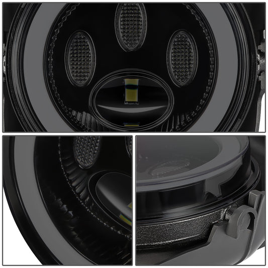 FAROS DE NIEBLA 03-07 GMC SIERRA 1500 / 03-07 GMC SIERRA 1500 HD / 03-04 GMC SIERRA 2500 / 03-07 GMC SIERRA 2500 HD / 03-07 GMC SIERRA 3500 / 2001 GMC SIERRA C3 - DOES NOT FIT ALL DENALI TRIMS. FOR 2007, FITS CLASSIC MODELS ONLY,SMOKE