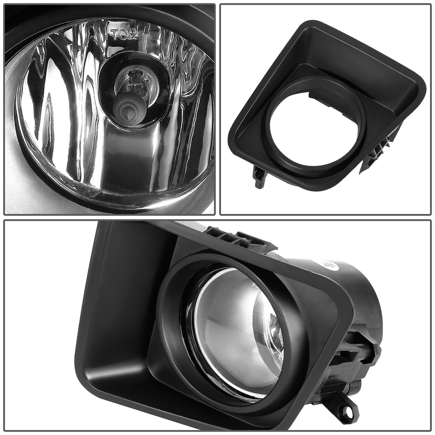 FAROS DE NIEBLA 14-21 TOYOTA TUNDRA - H1 BULB - WITH SWITCH, WIRING - CLEAR