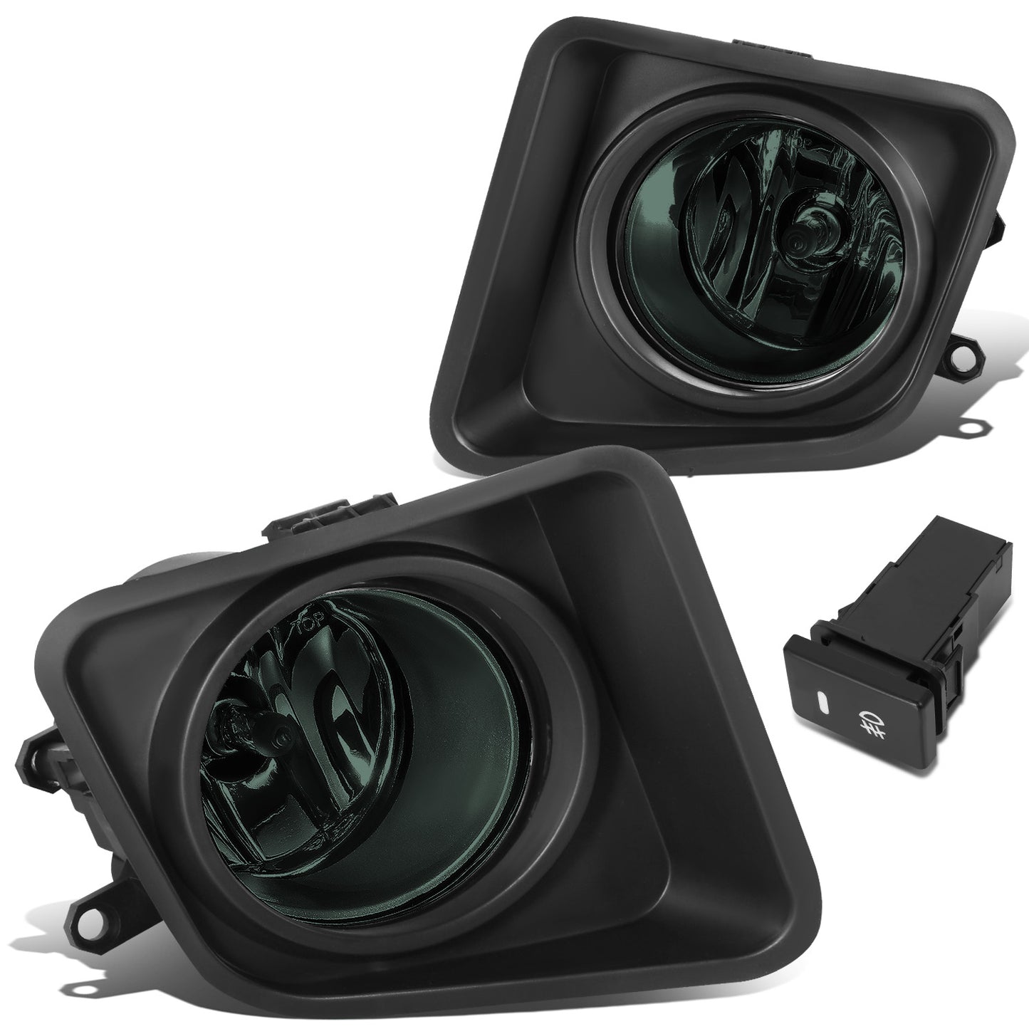 FAROS DE NIEBLA 14-21 TOYOTA TUNDRA - H1 BULB - WITH SWITCH, WIRING - SMOKED