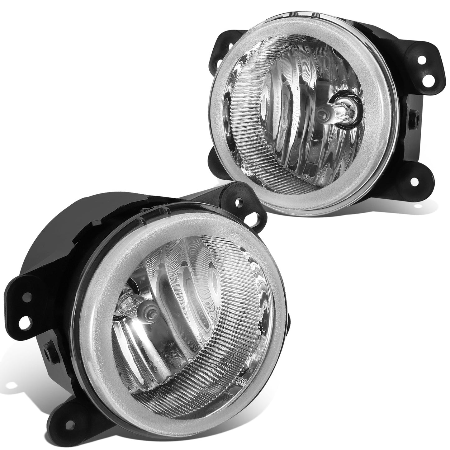 FAROS DE NIEBLA 05-10 CHRYSLER 300 C SRT8 TOURING LIMITED S / 06-10 CHRYSLER PT CRUISER / 2009 DODGE JOURNEY / 05-07 DODGE MAGNUM / 07-18 JEEP WRANGLER - H10 BULB - CLEAR