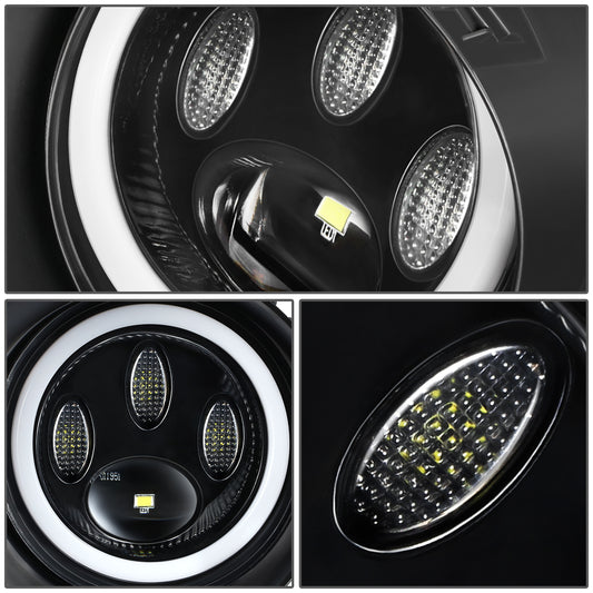 FAROS DE NIEBLA 08-17 TOYOTA SEQUOIA / 04-06 TOYOTA SOLARA / 05-11 TOYOTA TACOMA / 07-13 TOYOTA TUNDRA - FULL LED - CLEAR