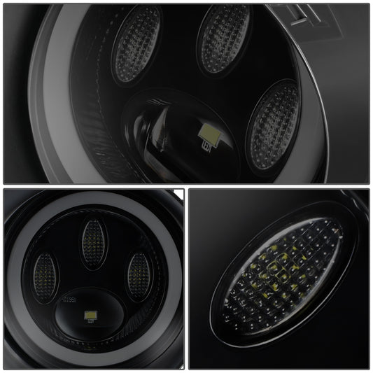 FAROS DE NIEBLA 08-17 TOYOTA SEQUOIA / 04-06 TOYOTA SOLARA / 05-11 TOYOTA TACOMA / 07-13 TOYOTA TUNDRA - FULL LED - SMOKED