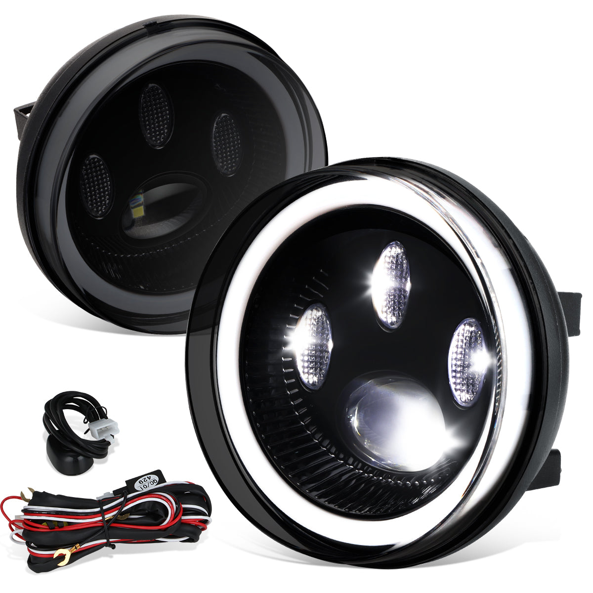 FAROS DE NIEBLA 07-14 GMC SIERRA 2500HD 3500HD / 07-13 GMC SIERRA 1500,SMOKE