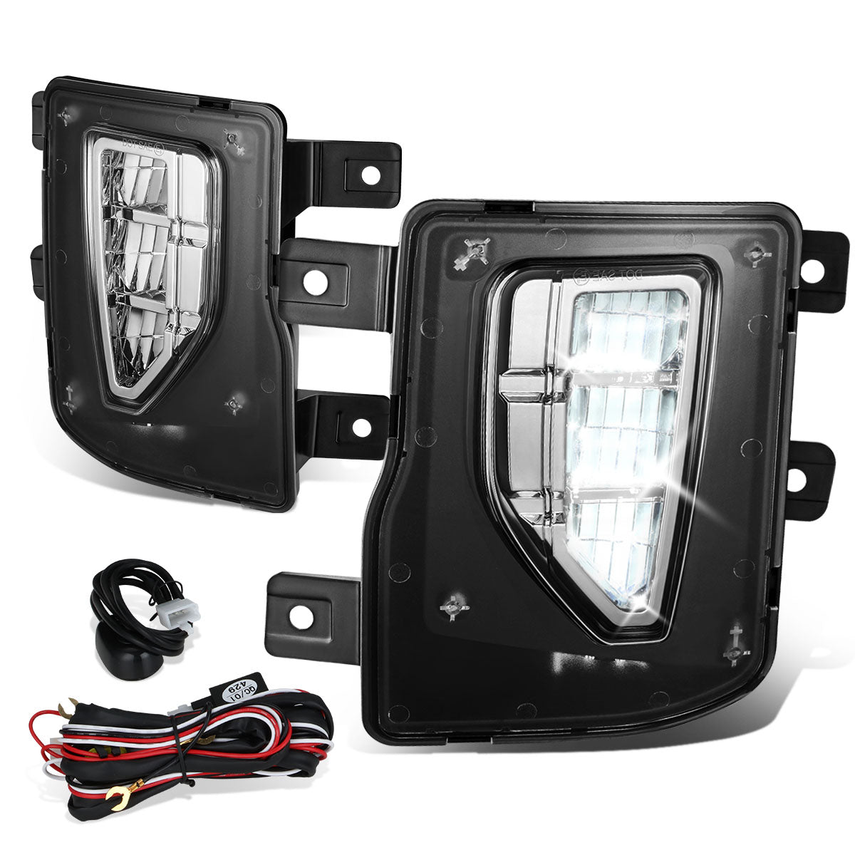FAROS DE NIEBLA 16-19 CHEVROLET SILVERADO 1500 - FULL LED - CLEAR