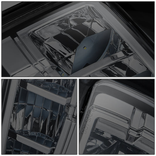 FAROS DE NIEBLA 16-19 CHEVROLET SILVERADO 1500 - FULL LED - SMOKED