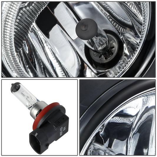 FAROS DE NIEBLA 13-15 HONDA ACCORD / 13-21 HONDA CIVIC / 15-20 HONDA FIT / 19-20 HONDA HR-V - H8 - CLEAR