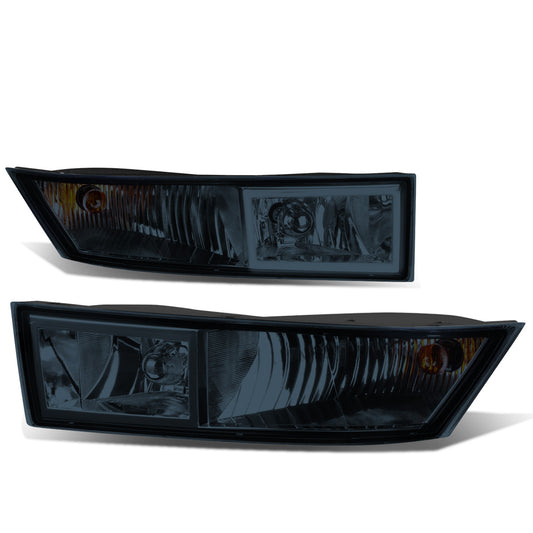 FAROS DE NIEBLA 07-14 CADILLAC ESCALADE , ESV / 07-13 ESCALADE EXT - WITH SWITCH AND BEZEL - H10 BULB - SMOKE