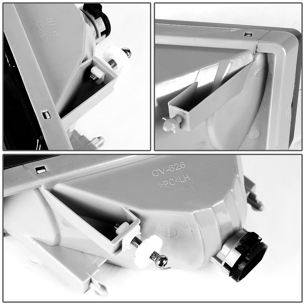 FAROS DE NIEBLA 07-08 CADILLAC ESCALADE / 07-13 CHEVY AVALANCHE, SUBURBAN 2500 / 07-15 SILVERADO 1500, 2500, 3500, 2500, 3500 HD, GMC SIERRA 1500, 2500, 3500 HD / 07-17 TAHOE / 15-17 SUBURBAN / 07-14 SUBURBAN 1500 / 10-18 YUKON / 15-18 YUKON XL - WITH