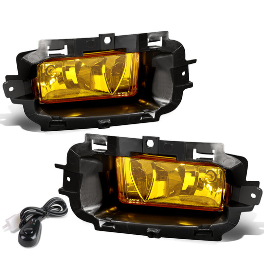 FAROS DE NIEBLA 14-15 CHEVY SILVERADO - WITH SWITCH - 5202 BULB - AMBER