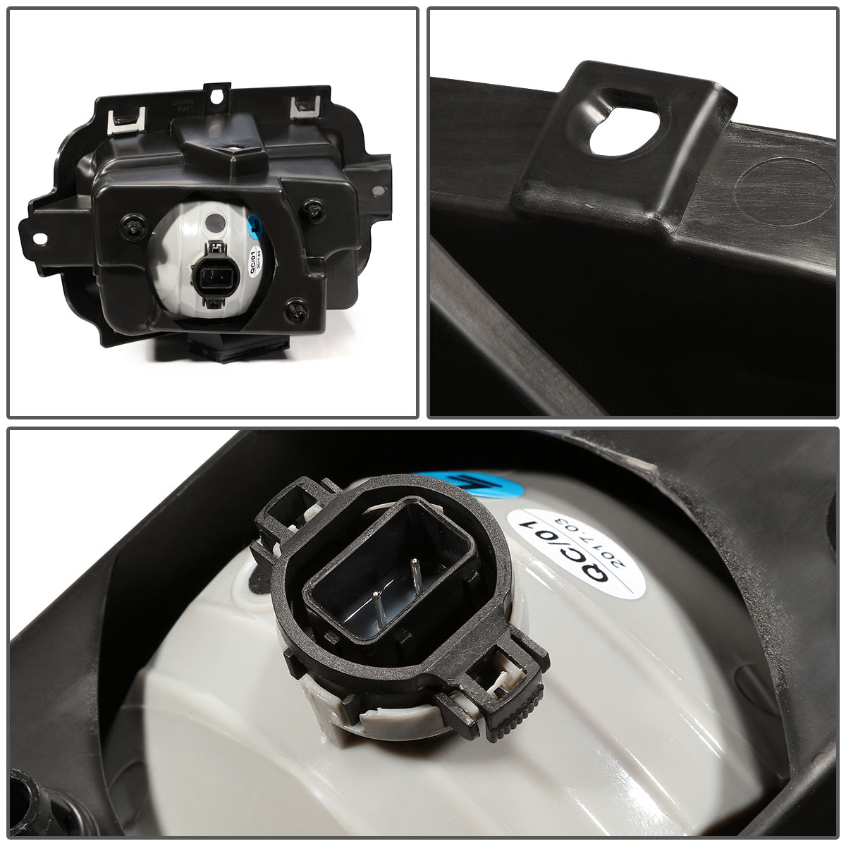 FAROS DE NIEBLA 14-15 CHEVY SILVERADO - WITH SWITCH - 5202 BULB - SMOKE