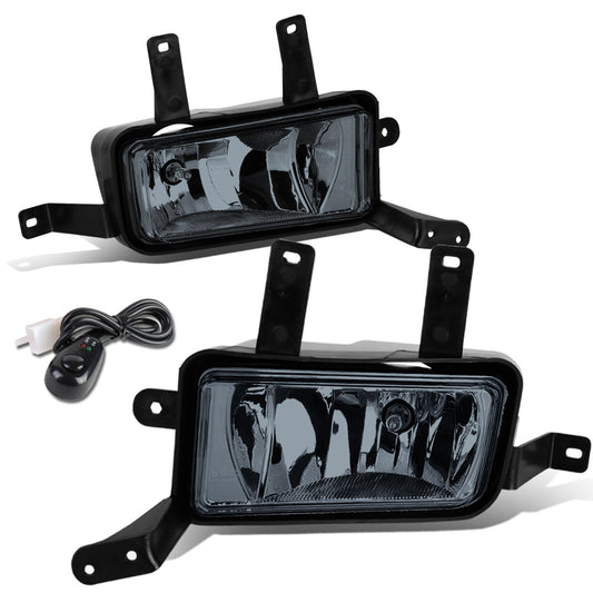 FAROS DE NIEBLA 15-20 CHEVY TAHOE, SUBURBAN, GMC YUKON, YUKON XL / 16-19 SUBURBAN 3500 HD - WITH SWITCH - 5202 BULB - SMOKE
