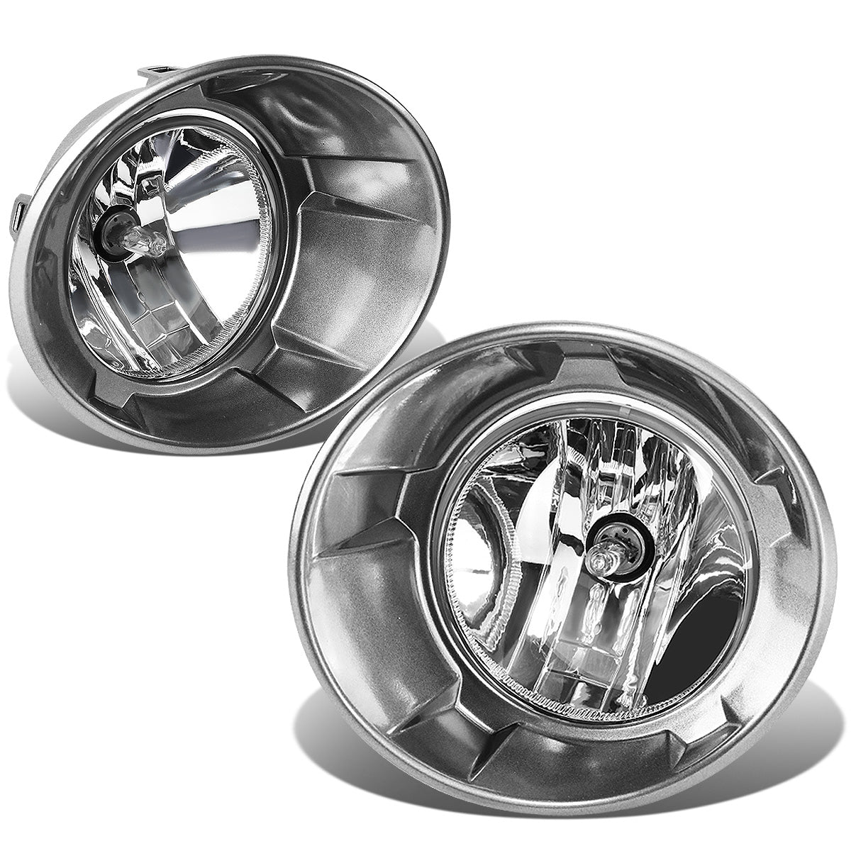 FAROS DE NIEBLA 10-13 CHEVY CAMARO - WITH BEZEL - 5202 BULB - CHROME / CLEAR