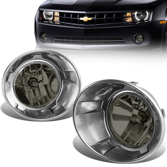 FAROS DE NIEBLA 10-13 CHEVY CAMARO - WITH BEZEL - 5202 BULB - SMOKE