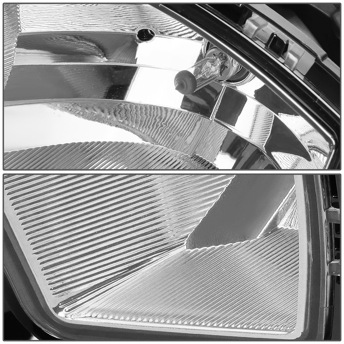 FAROS DE NIEBLA 13-18 RAM 1500 - WITH SWITCH - CHROME / CLEAR